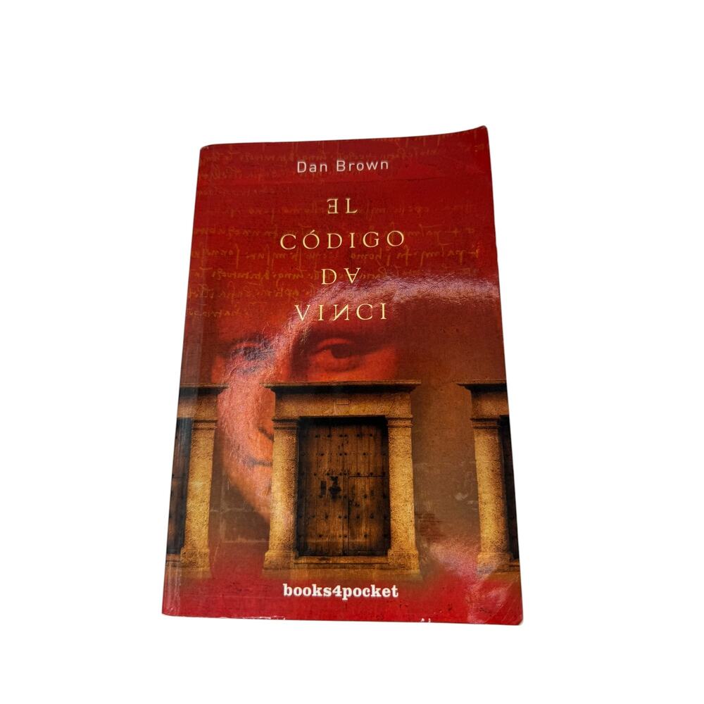 El Código Da Vinci by Dan Brown Spanish Paperback Thriller Mystery Novel